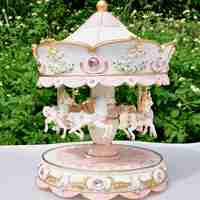 创意的水晶球音乐盒头像图片