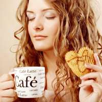 喝咖啡头像女生头像图片大全