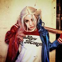 小丑女高清头像图片_自杀小队那个小丑女你爱么