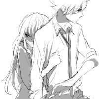 温暖的动漫情侣头像 你的爱多温暖