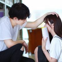 清纯简约的白色系小清新情侣头像