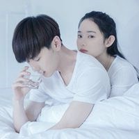 清纯简约的白色系小清新情侣头像