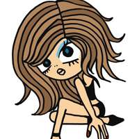 微博头像卡通女 各种风格的都有