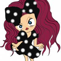 微博头像卡通女 各种风格的都有