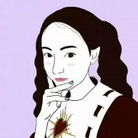 个性女生漫画头像,简简单单却又不失个性