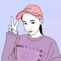 个性女生漫画头像,简简单单却又不失个性