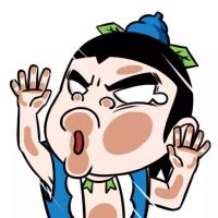 卡通贴玻璃头像 动漫人物贴玻璃