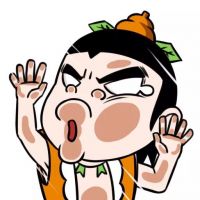 卡通贴玻璃头像 动漫人物贴玻璃