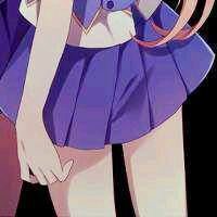 只有腿的日漫女头像