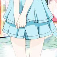 只有腿的日漫女头像