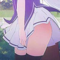 只有腿的日漫女头像