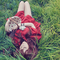 小清新女生微信头像_爱总是在最深时落下帷幕