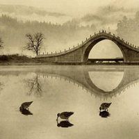 好看的唯美风景古代头像