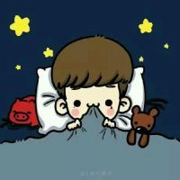 爱到最深是无声 微信情侣空间头像卡通