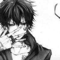 男生动漫头像冷酷黑白 暗黑系动漫男