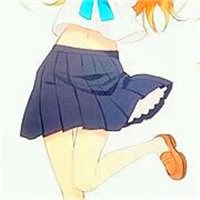 只有腿的日漫女头像