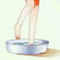 只有腿的日漫女头像