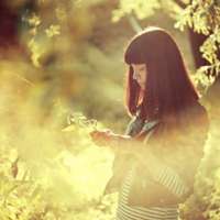 好看唯美的女生头像 无意间爱上你的秀丽淡雅