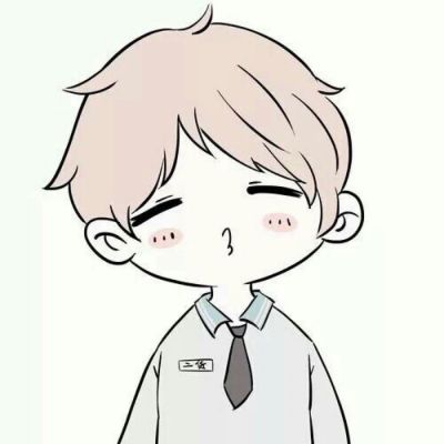 情侣头像一对两张呆萌卡通