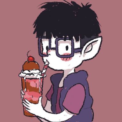 情侣头像一对两张呆萌卡通