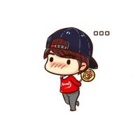 可爱的一男一妇卡通情侣头像