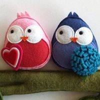 可爱成双成对的毛绒玩具情侣头像