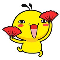 可爱爱运动卡通小黄鸡头像