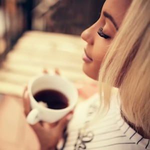 喝咖啡头像女生头像图片大全