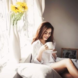 喝咖啡头像女生头像图片大全