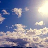 好看的纯天空风景微信头像图片