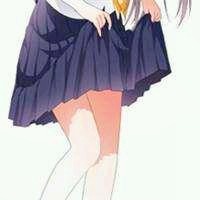 只有腿的日漫女头像