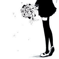 只有腿的日漫女头像