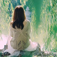 小清新女生微信头像_爱总是在最深时落下帷幕