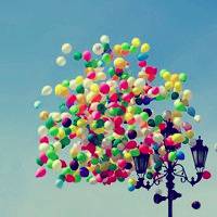适合微信用的唯美气球图片头像