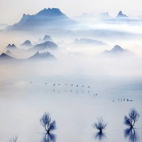 好看的唯美风景古代头像