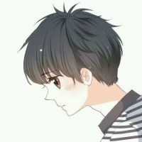 情侣漫头一男一女 谈一场不分手的恋爱