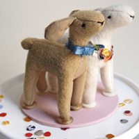 可爱成双成对的毛绒玩具情侣头像