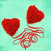 好看有创意的可爱头像两颗心