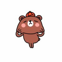 可爱的萌卡通一左一右情侣头像