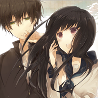 男女两人在一起的微信情侣动漫头像