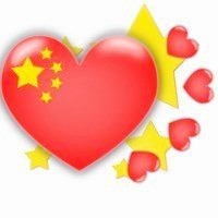 好看中国的微信头像五星红旗图片