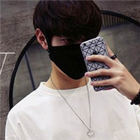 微信头像男生戴口罩帅气_戴口罩的帅哥