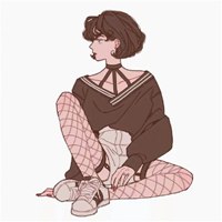 创意情侣头像一左一右