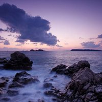 充满意境的大海风景微信头像图片