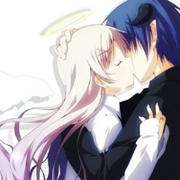 男女两人在一起的微信情侣动漫头像