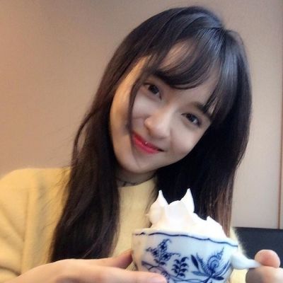 萌女生头像图片真人 萌货来哒