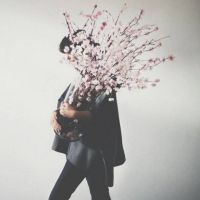 微信头像女捧花_我是等浇水的情花