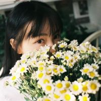 微信头像女捧花_我是等浇水的情花