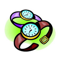 卡通手表微信头像,手表控