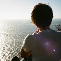 微信头像男生背影落寞